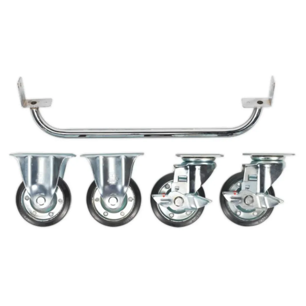 Sealey API565KIT Industrial Handle and Wheel Kit 565mm Cabinets