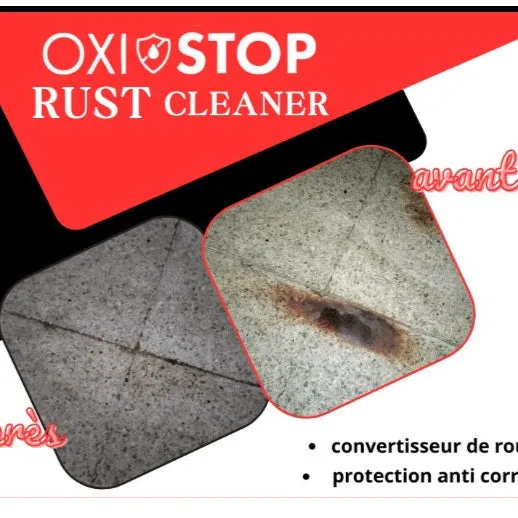 Oxi stop - Désoxydant Convertisseur de rouilles - Nettoyant tous surface - 400 ML à Base de Silicone