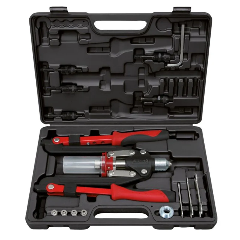 Coffret de pince à rivets et écrous aveugles (insert) - 2 bras pliants - KS TOOLS - 150.9630 par Virax