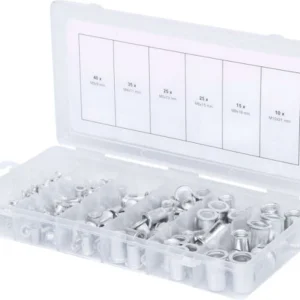 Gamme KS Tools de rivets filetés aluminium M3x9mm-M10x21mm 150 pièces 970.0620 acquérir à bas prix