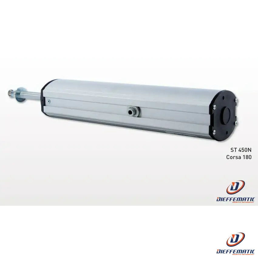 Kit Automazione Infissi Lucernai Lucernaio Cupole Attuatore Stelo 43545/011 compatible avec l'acier et l'aluminium