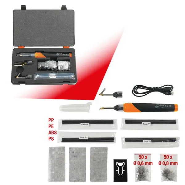 Kit de réparation plastique pour batterie KS Tools 134 pièces 150.1010 se procurer à bas prix avec 30 inserts