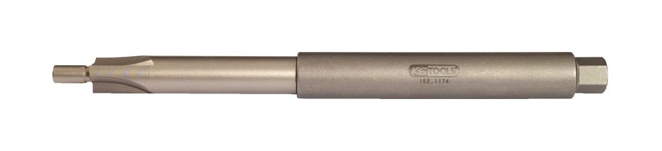 KS Tools Fraise pour siège d'étanchéité d'injecteur entraînement hexagonal externe 130 mm 225 mm 152.117...