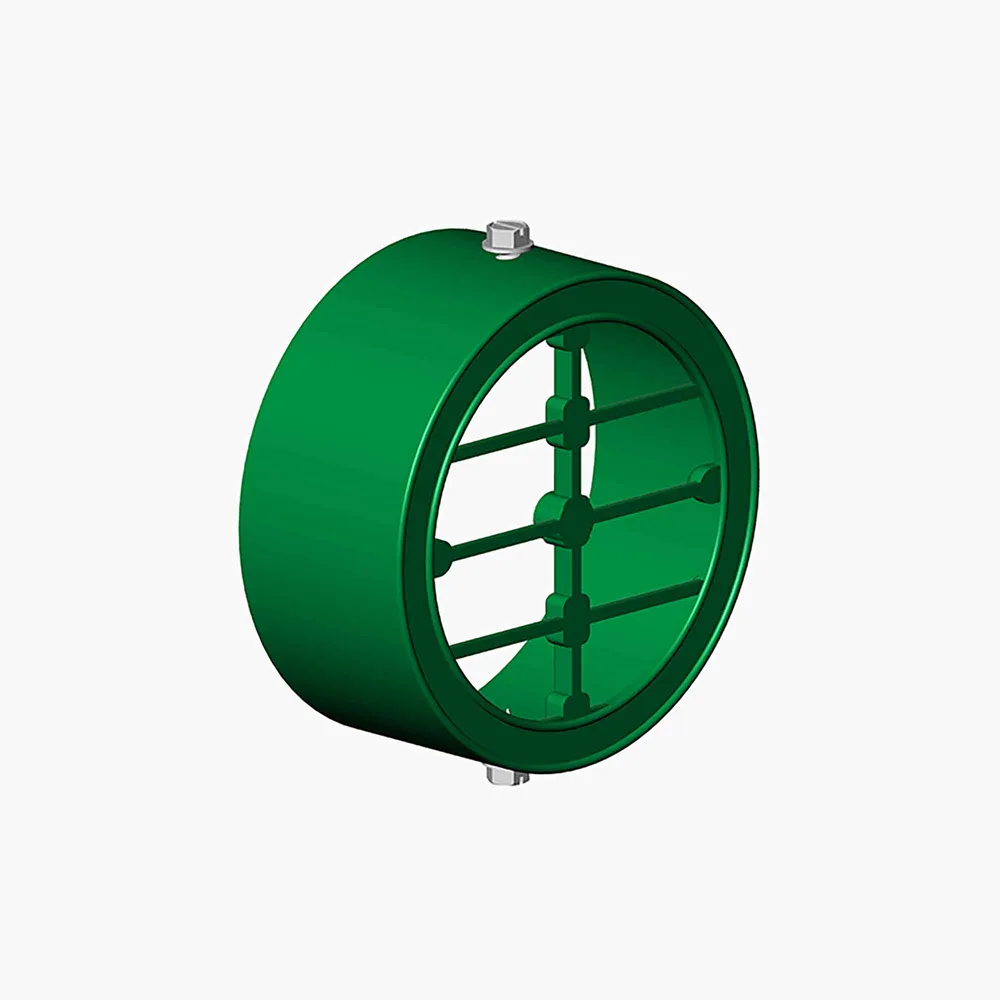 Protection avant Grille en plastique renforcie d’insertions en acier inoxydable, 4"