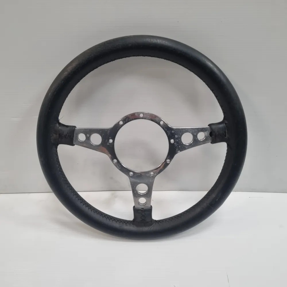 MK III STEERING WHEEL, NOIR JAIS, LEATHER