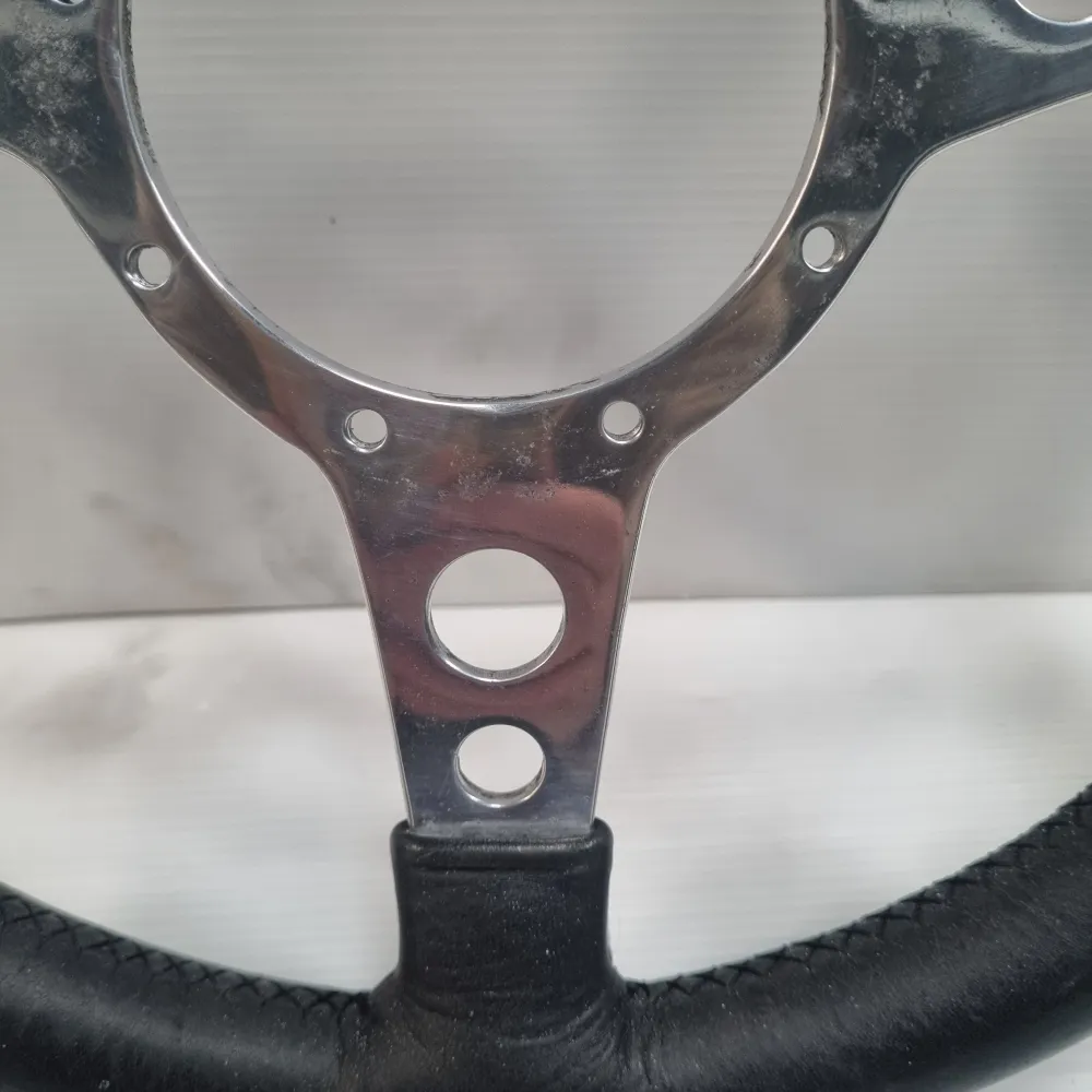MK III STEERING WHEEL, NOIR JAIS, LEATHER