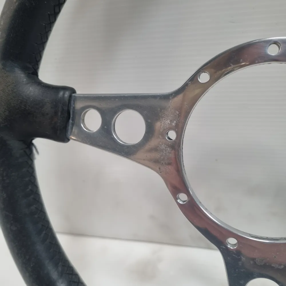 MK III STEERING WHEEL, NOIR JAIS, LEATHER