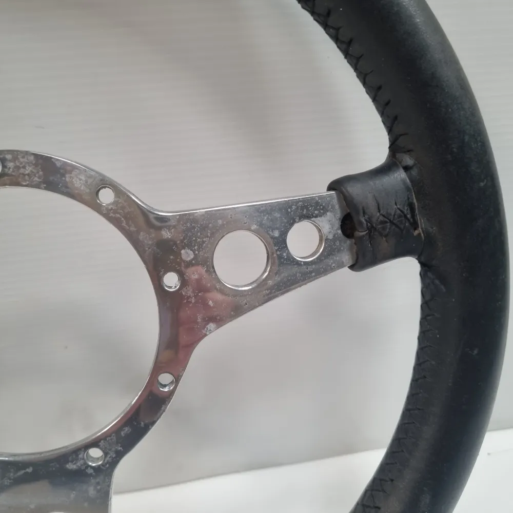 MK III STEERING WHEEL, NOIR JAIS, LEATHER