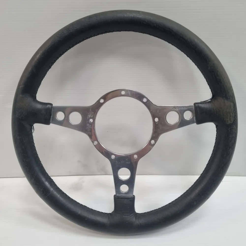 MK III STEERING WHEEL, NOIR JAIS, LEATHER
