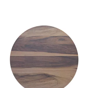 Plaquette de frein moto Regent Melamine Wood Grain Round Board - Chocolat