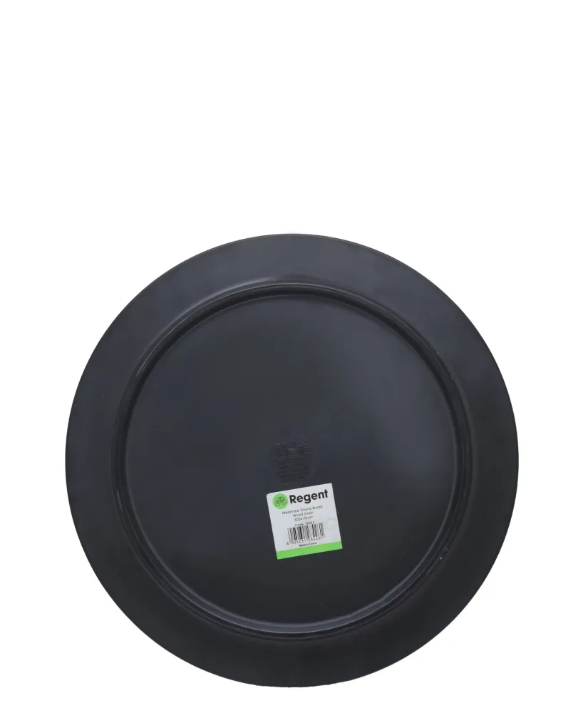 Plaquette de frein moto Regent Melamine Wood Grain Round Board - Chocolat