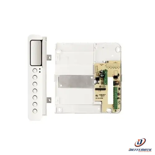 Urmet Staffa Per Videocitofono Signo, 6 Tasti. Sistema Coax 1740/86 Originale - Montage Direct