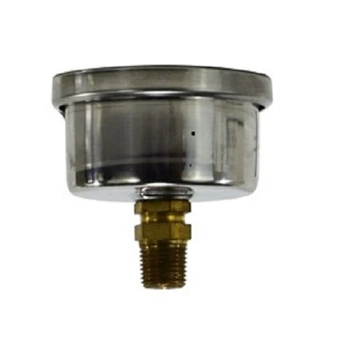 0-200 PSI 1-1/2" Face 1/8" Center Mount Liquid Filled Gauge Pneumatics 80616