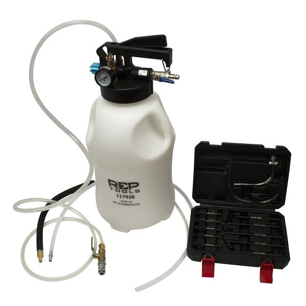 Appareil d'extraction d'huile et de remplissage d'huile à air comprimé RepTools avec 13 adaptat...