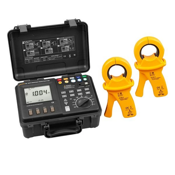 Appareil de mesure de terre PCE Instruments utilisation mobile possible stockage de données PCE-ET 5000 prendre à bas prix