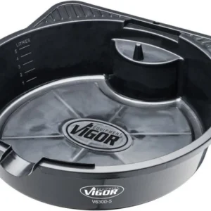 Bac de récupération d'huile VIGOR 5 l 370 mm V6300-5 se procurer à bas prix