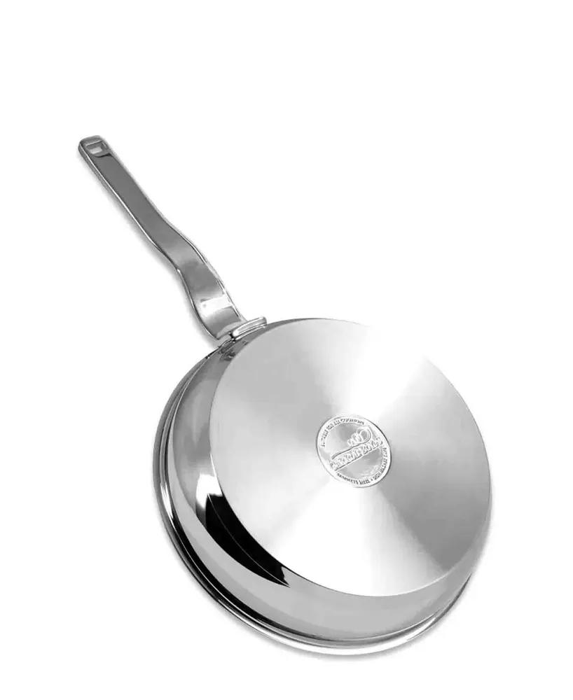 Carrol Boyes Flow 24cm Frying Pan - Ton argent