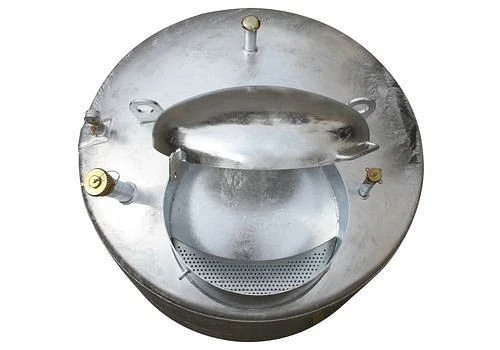 Collecteur d'huile usée DENIOS AS-TSE avec entonnoir de remplissage intégré 400 litres 137-045 se procurer à bas...