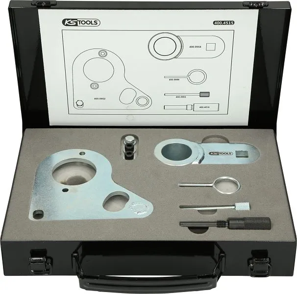 Jeu d'outils de calage moteur KS Tools pour Mercedes / Opel / Renault / Nissan 6 pièces 400.4515 commander à bas...