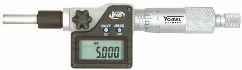 Micromètre numérique Vogel Germany DIN 863 IP65 0 - 25 mm / 0 - 1 pouce 231287 se fournir à bas prix