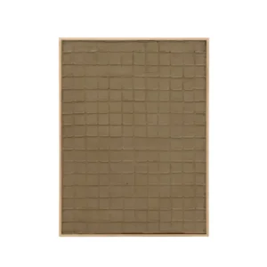 Peinture à l'huile décorative faite à la main cadre marron 60x80cm