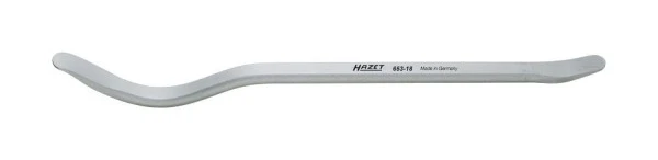 Pneu Hazet et levier de montage spécialement pour pneus tubeless poids lourds dimensions / longueur : 456 mm 653 se fourni...