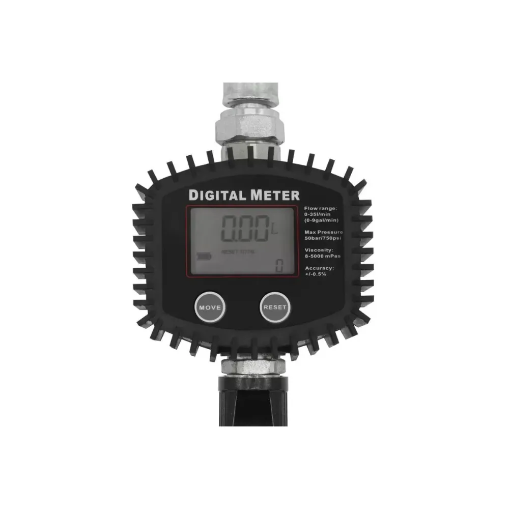 Sealey AK4565D Oil Hose End Gun Lcd Meter