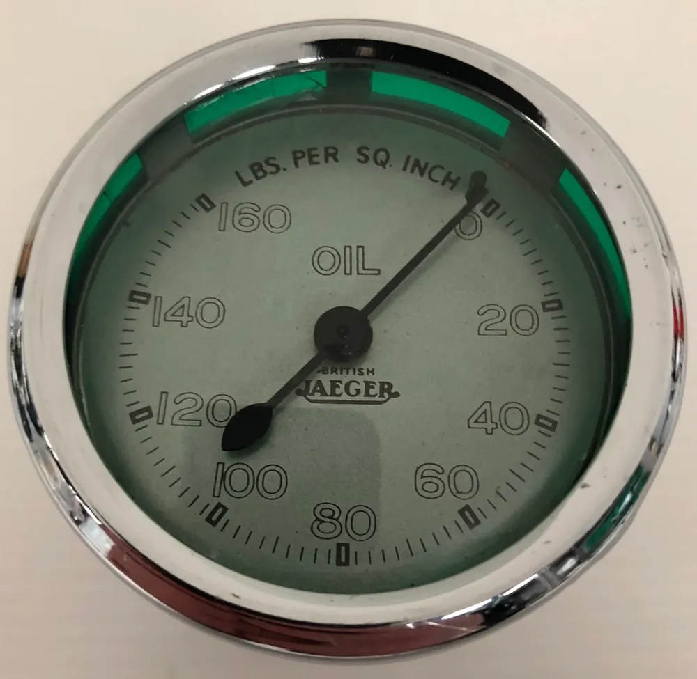 MG TA-TB-TC and TD Jaeger oil pressure gauge.