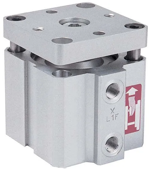temporisateur ZHO-SZV6050/25 cylindre à faible course antirotation double effet - détection de position sans contact Ø pis...