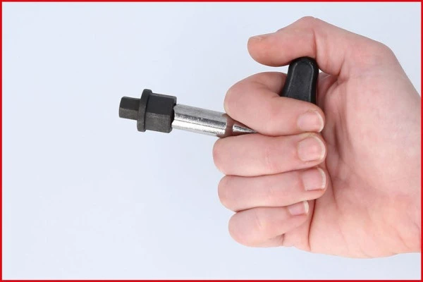 KS Tools Jeu de profils spéciaux pour service d'huile 3/8" pour bouchons de vidange d'huile en...