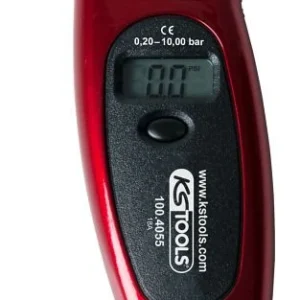 KS Tools Manomètre numérique pour pneus 020 - 100 bar 100.4055 se fournir à bas prix
