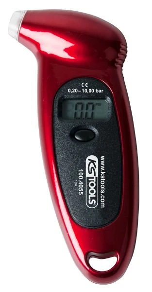 KS Tools Manomètre numérique pour pneus 020 - 100 bar 100.4055 se fournir à bas prix