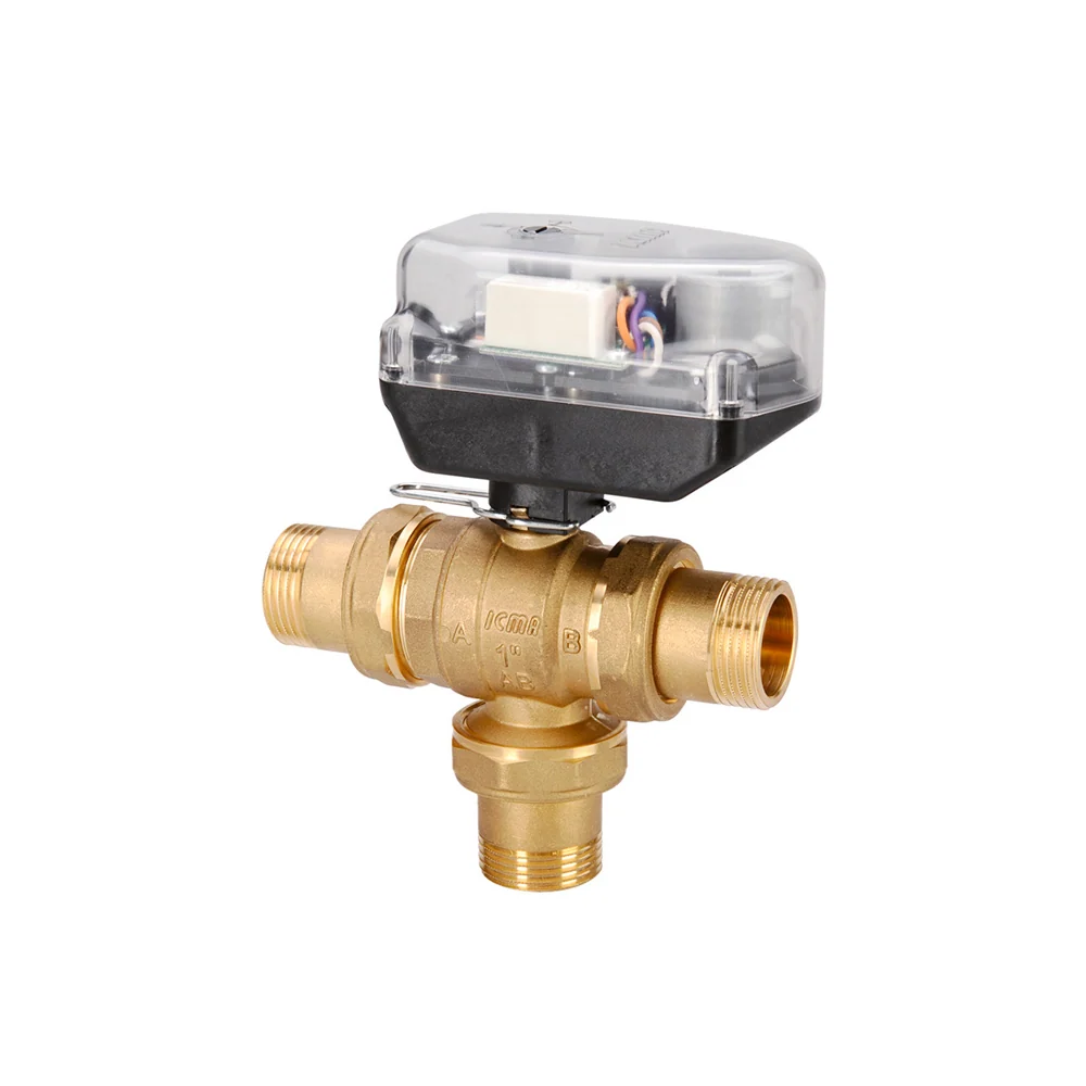 Valvola Di Zona Sfera Motorizzata 3 Vie Icma 1/2" - 230 Volt