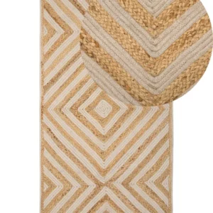 Vloerkleed jute chamois 80 x 150 cm PIRLI