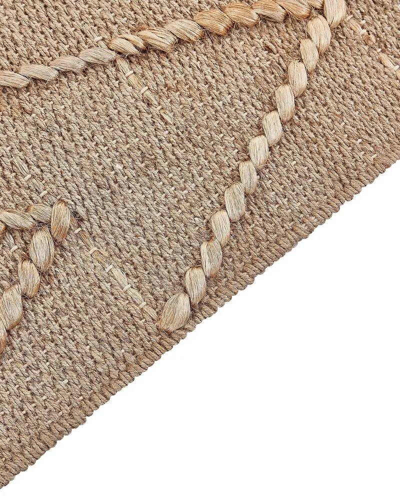 Vloerkleed jute crème 160 x 230 cm DADAY