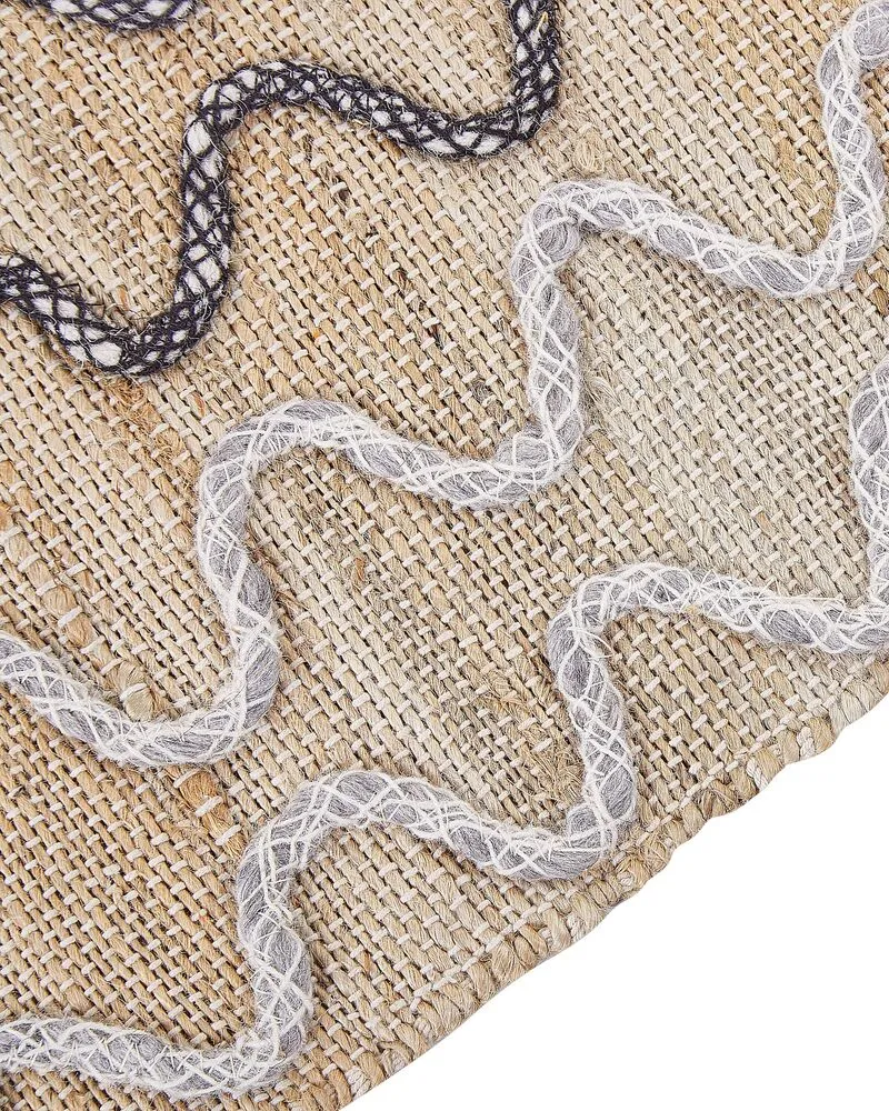 Vloerkleed jute écru 80 x 150 cm SOGUT
