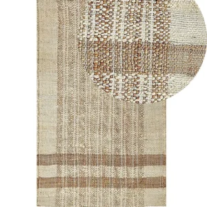 Vloerkleed jute naturel 80 x 150 cm ORTAOBA
