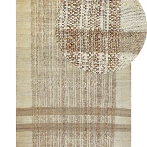Vloerkleed jute sable 140 x 200 cm ORTAOBA
