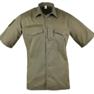 Véritable chemise de l'armée autrichienne M65 OD Combat militaire à manches courtes Olive BDU