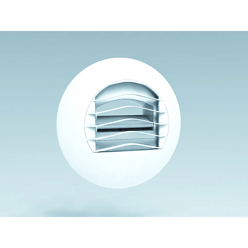 Bouche VMC autoréglable extraction simple débit ALIZE AUTO diamètre 125 mm (manchette vendue séparément) - Débit (m3 h) 75