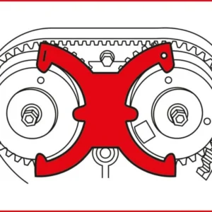 Jeu d'outils de calage moteur KS Tools pour Ford 5 pièces C-Max 400.0900 se procurer à bas prix