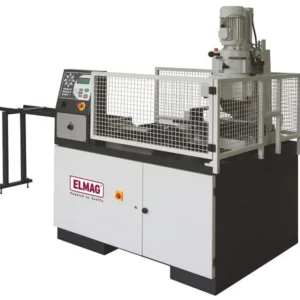 Machine à scie circulaire à métaux ELMAG VA 370 25/50 tr/min « entièrement automatique » (standard avec convoyeur à roulea...