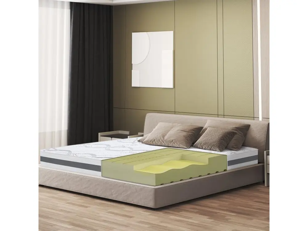 Matelas Simple 135 x 170 à mémoire | Exclusif Quality | Hauteur 20 cm | Made Italy