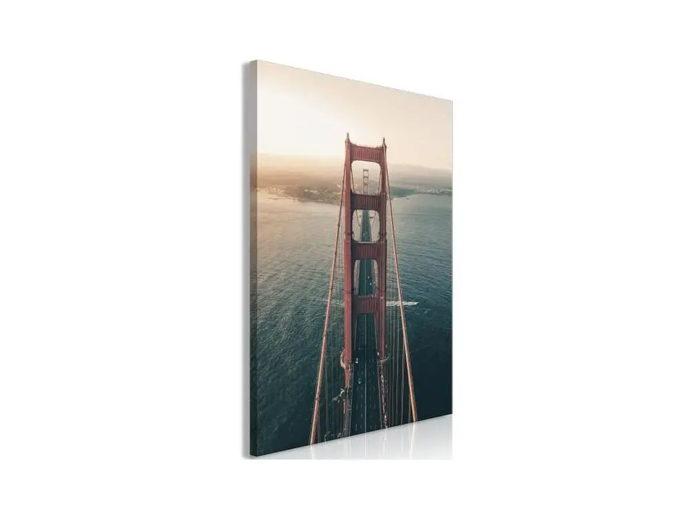 Tableau Golden Gate Bridge (1 Part) Vertical : Taille - 40 x 60 cm