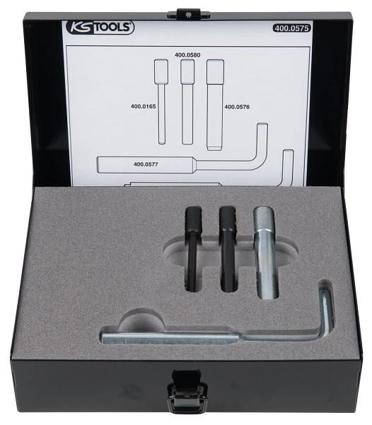 KS Tools Jeu d'outils de calage moteur pour Ford moteurs Duratorq 5 pièces 400.0575 acquérir à bas prix