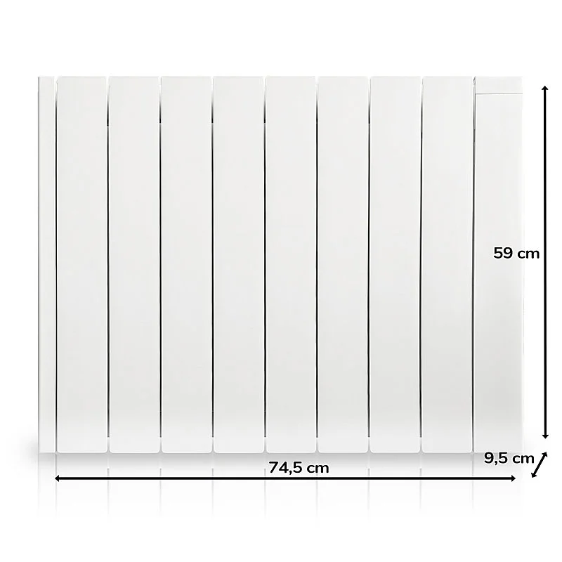 Radiateur électrique à inertie fluide HJM Irina 1500W