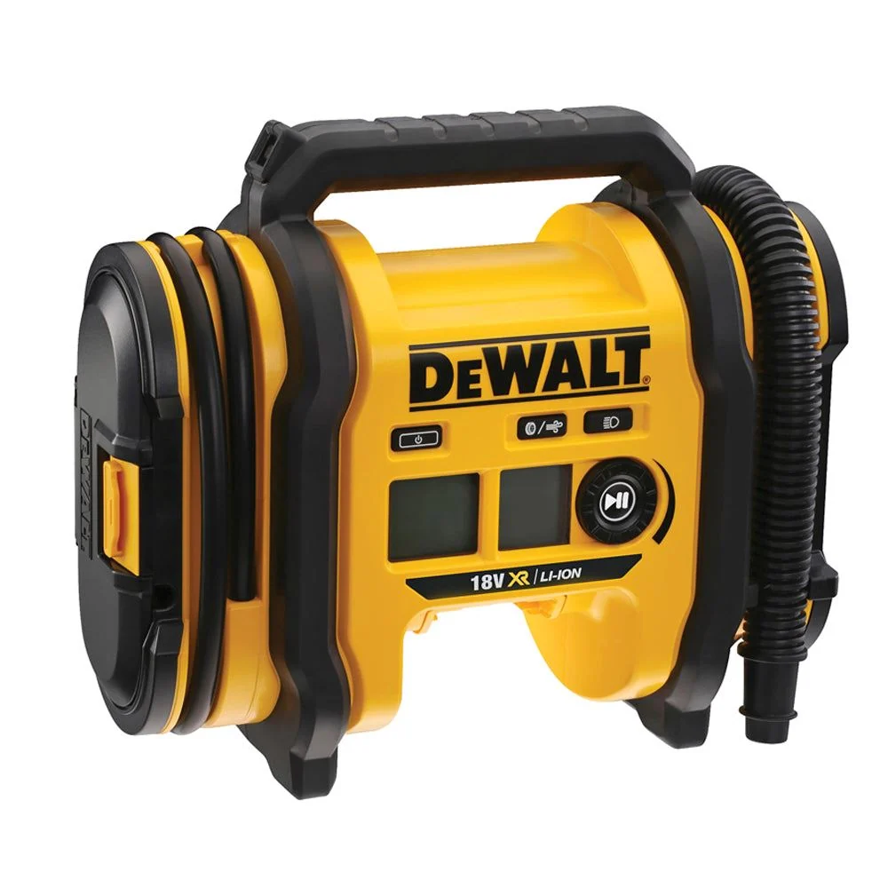 Dewalt DCC018N-XJ 18V XR Gain de place Tyre Inflator Body Only avec revêtement silicone