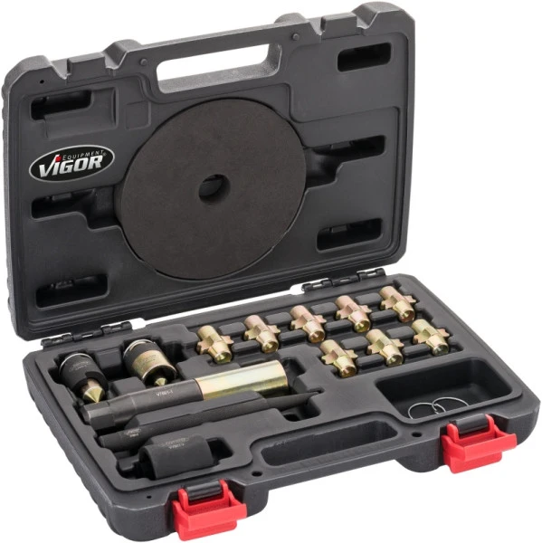 Kit de démontage de serrure de jante universelle VIGOR nombre d'outils : 13 V7001 choisir à bas prix