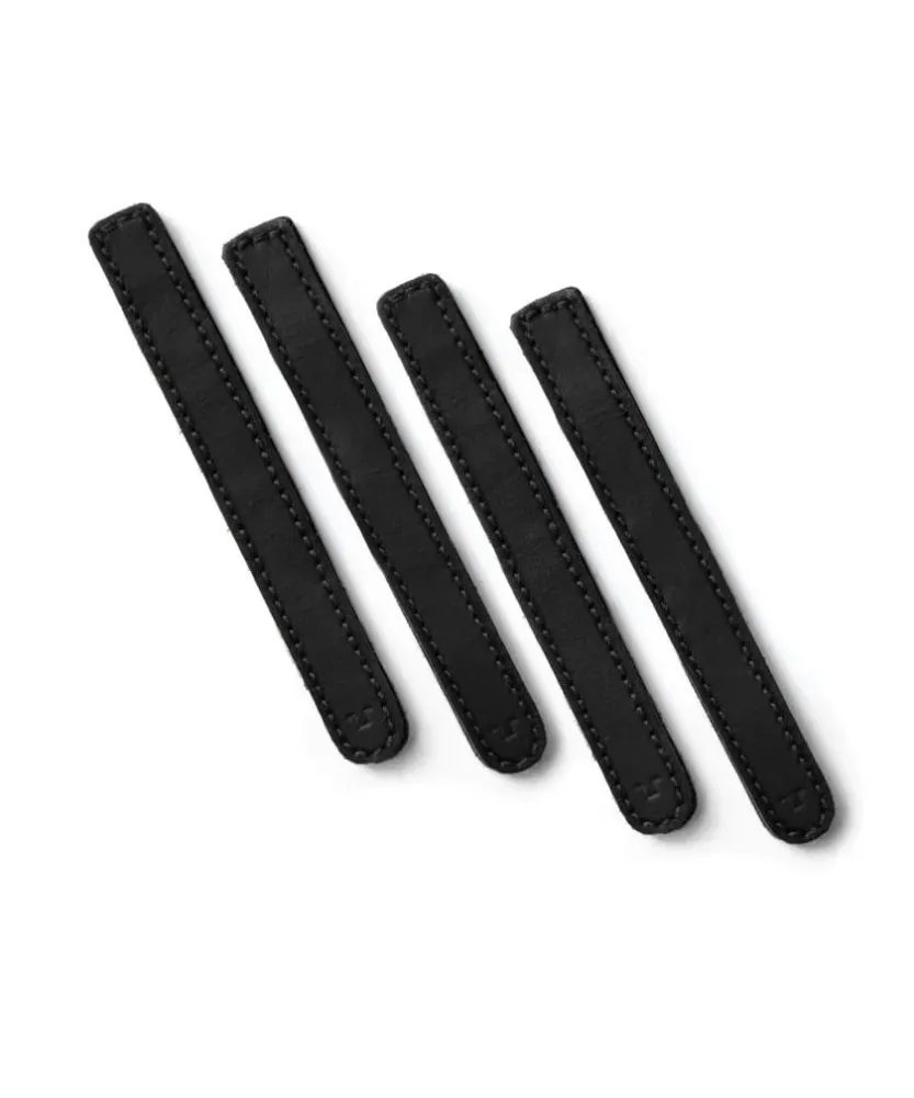 Kit Kreuzscheinwerfer, Kabelbinder und Griffe aus schwarzem Leder trip Machine pour phares halogènes