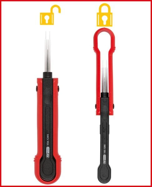 Outil de déverrouillage KS Tools Tyco JPT 2.8 150.0841 se fournir à bas prix pour véhicules bloqués